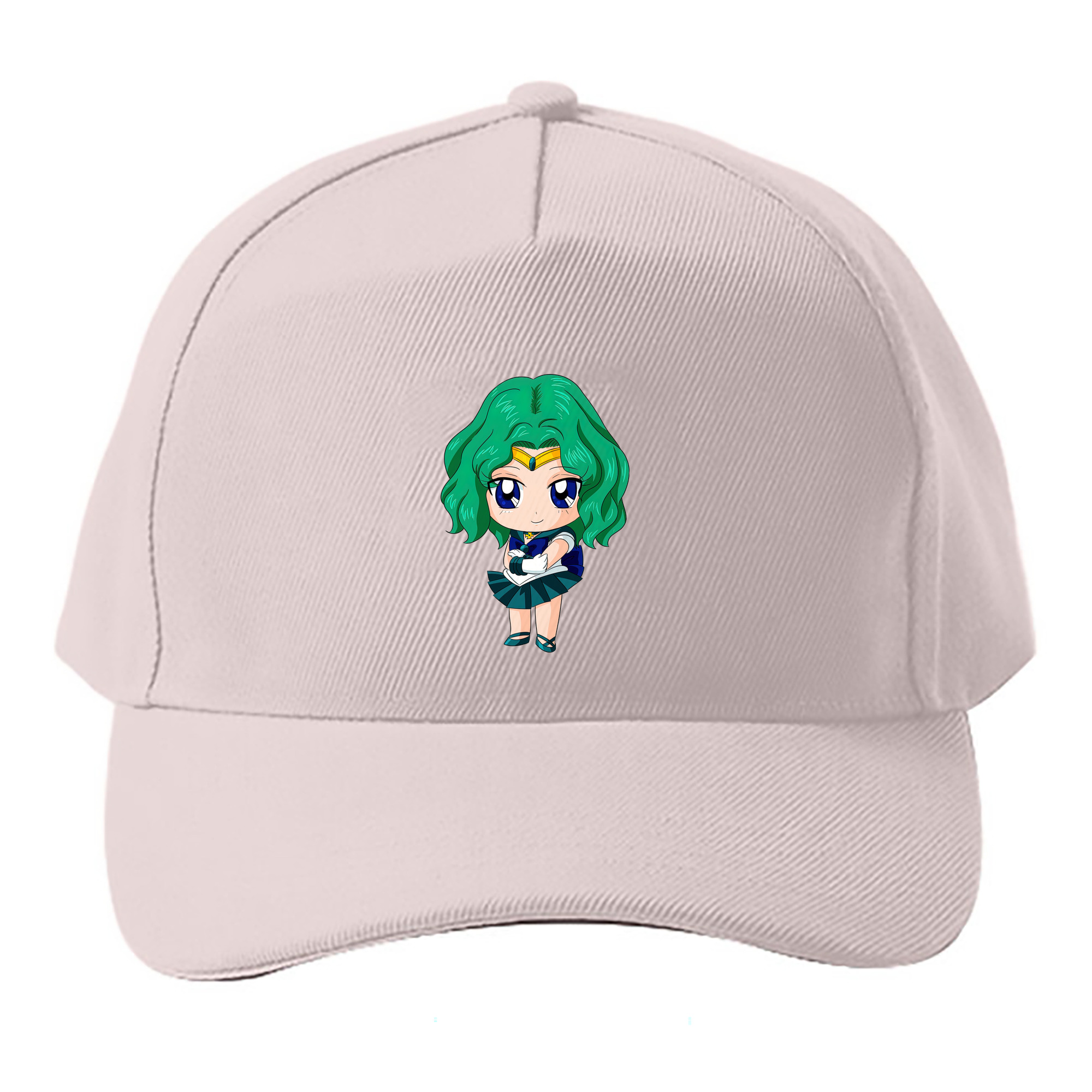 （画像用） 美少女戦士セーラームーン 海王 みちる（かいおう みちる） Sailor Moon Kaiou Michiru ベースボールキャップ 綿100％ 男女兼用 帽子 スポーツ